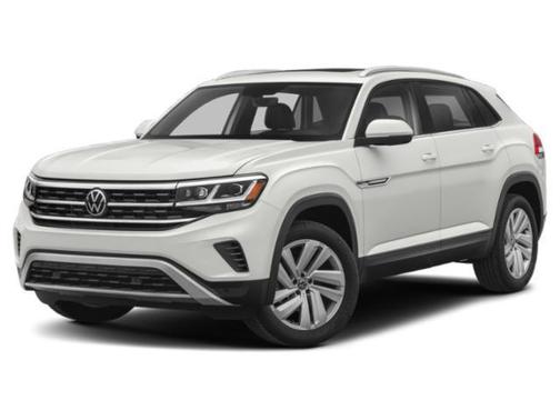 Pure White 2023 Volkswagen Atlas Cross Sport 3.6L V6 SE w/Technology