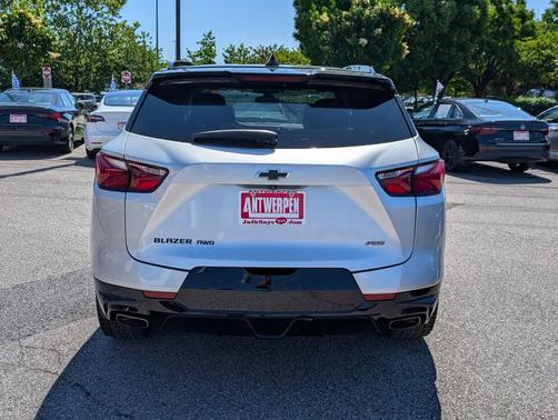 Silver Ice Metallic 2022 Chevrolet Blazer RS