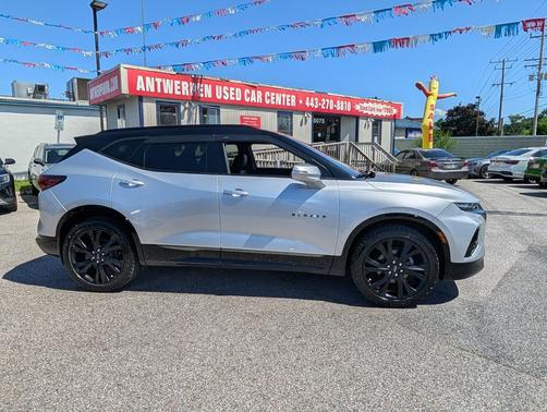 Silver Ice Metallic 2022 Chevrolet Blazer RS