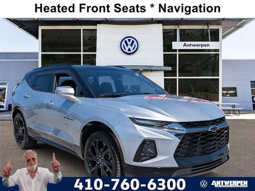 Silver Ice Metallic 2022 Chevrolet Blazer RS