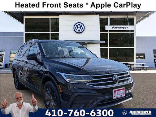 Deep Black 2023 Volkswagen Tiguan 2.0T SE