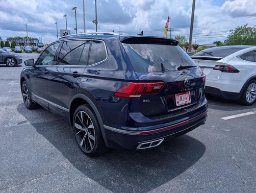 Atlantic Blue Metallic 2023 Volkswagen Tiguan 2.0T SEL R-Line 4MOTION