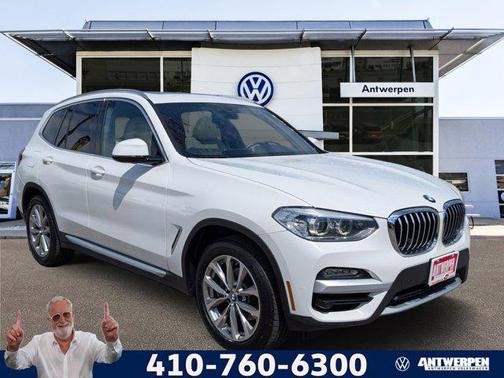 Alpine White 2019 BMW X3 sDrive30i