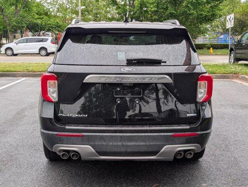 AGATE BLACK METALLIC 2020 Ford Explorer Platinum