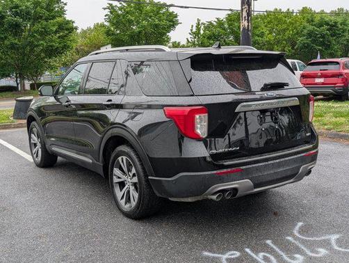 AGATE BLACK METALLIC 2020 Ford Explorer Platinum