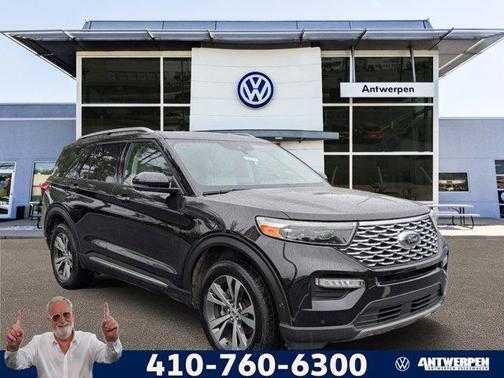 AGATE BLACK METALLIC 2020 Ford Explorer Platinum