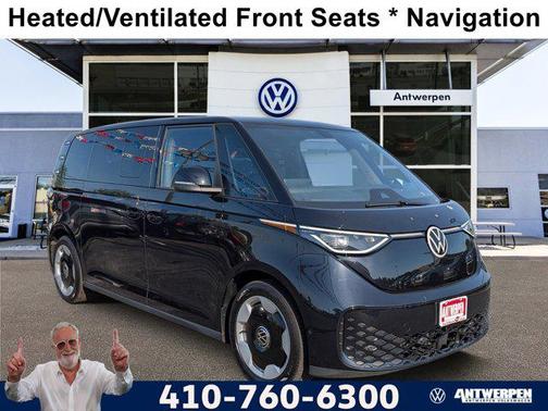 Deep Black Pearl 2025 Volkswagen ID. Buzz Pro S