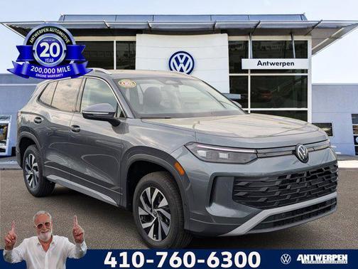 platinum gray metallic 2026 Volkswagen Tiguan 2.0T S 4MOTION