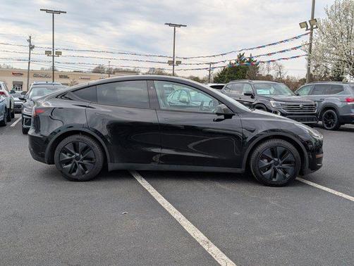 Solid Black 2025 Tesla Model Y Long Range Dual Motor All-Wheel Drive