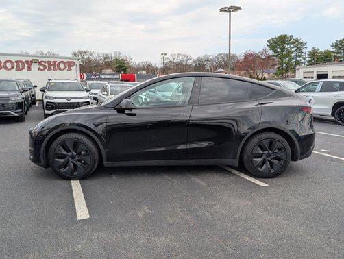 Solid Black 2025 Tesla Model Y Long Range Dual Motor All-Wheel Drive