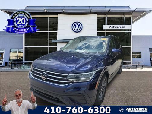 Atlantic Blue Metallic 2023 Volkswagen Tiguan 2.0T SE