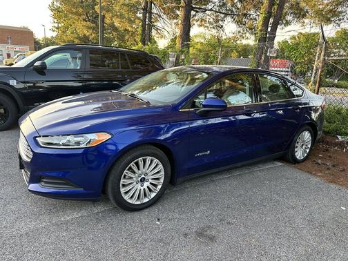 DEEP IMPACT BLUE 2015 Ford Fusion Hybrid S