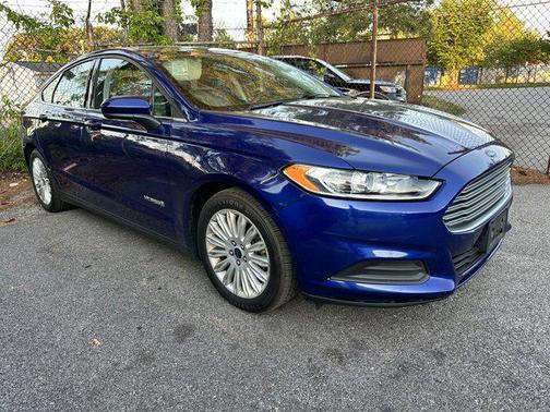 DEEP IMPACT BLUE 2015 Ford Fusion Hybrid S