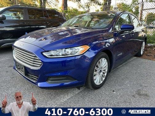 DEEP IMPACT BLUE 2015 Ford Fusion Hybrid S