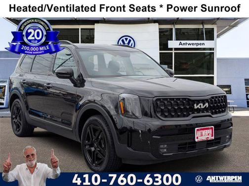Ebony Black 2024 Kia Telluride SX X-Line