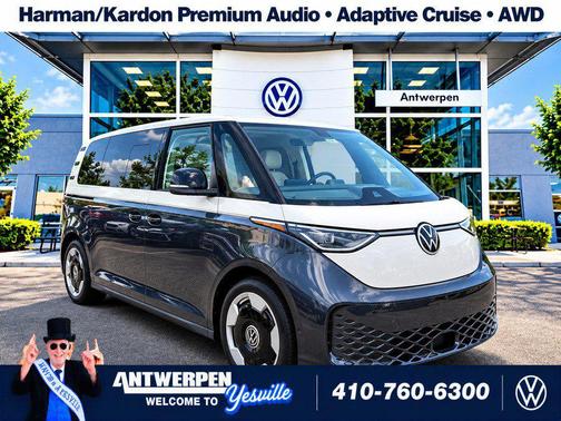 Blue Charcoal 2025 Volkswagen ID. Buzz Pro S Plus with 4MOTION
