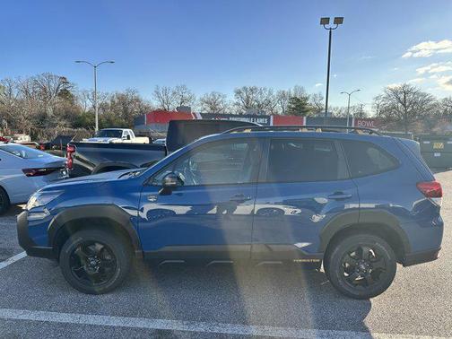 Geyser Blue 2022 Subaru Forester Wilderness