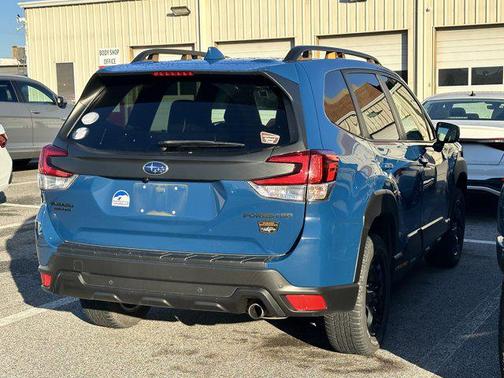 Geyser Blue 2022 Subaru Forester Wilderness