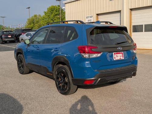 Geyser Blue 2022 Subaru Forester Wilderness