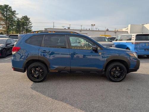 Geyser Blue 2022 Subaru Forester Wilderness