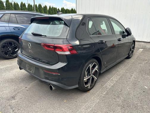 Black Metallic 2025 Volkswagen Golf GTI 2.0T SE DSG