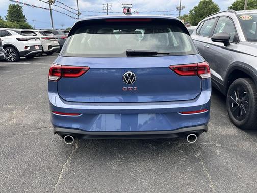 slate blue metallic 2026 Volkswagen Golf GTI 2.0T SE DSG