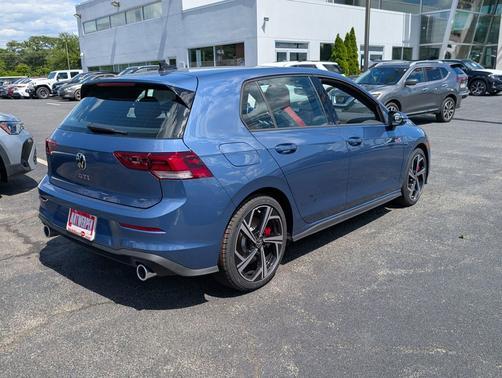 slate blue metallic 2026 Volkswagen Golf GTI 2.0T SE DSG