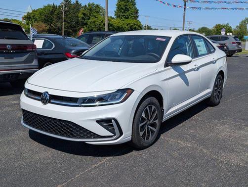 Pure White 2026 Volkswagen Jetta 1.4T S