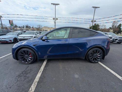 Deep Blue Metallic 2022 Tesla Model Y Performance Dual Motor All-Wheel Drive