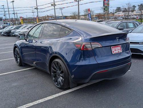 Deep Blue Metallic 2022 Tesla Model Y Performance Dual Motor All-Wheel Drive