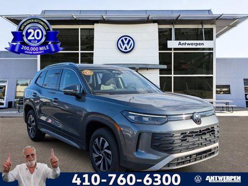 platinum gray metallic 2026 Volkswagen Tiguan 2.0T S 4MOTION