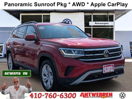 2021 Volkswagen Atlas 3.6L SE w/Technology