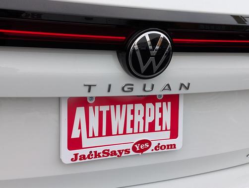 pure white 2026 Volkswagen Tiguan 2.0T S 4MOTION
