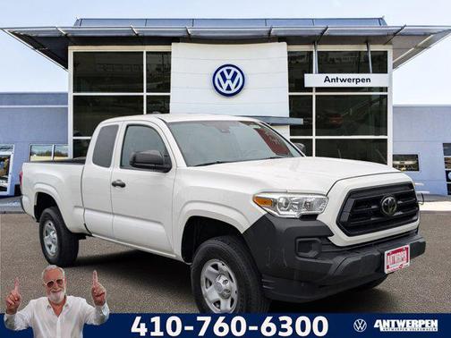 Super White 2020 Toyota Tacoma SR