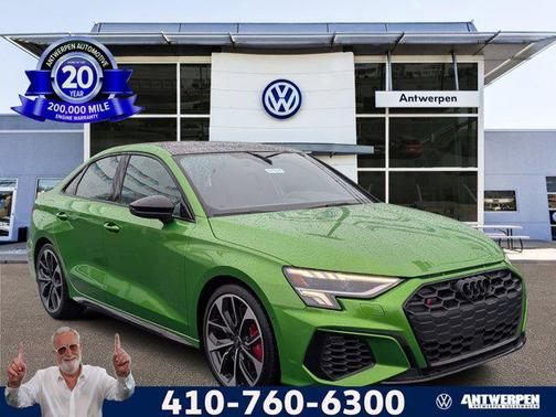 Green 2023 Audi S3 Premium Plus TFSI quattro S tronic