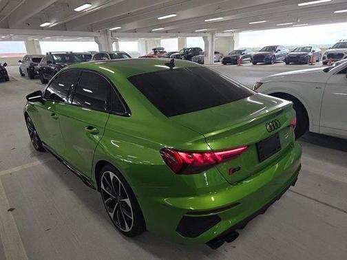 Green 2023 Audi S3 Premium Plus TFSI quattro S tronic