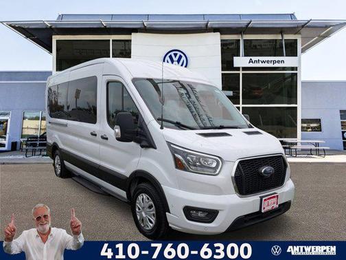 OXFORD WHITE 2023 Ford Transit-350 XLT