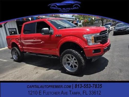 Race Red 2018 Ford F-150 XLT