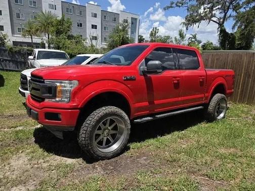 Race Red 2018 Ford F-150 XLT