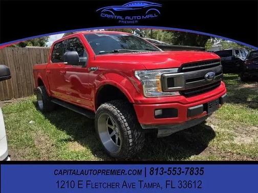 Race Red 2018 Ford F-150 XLT