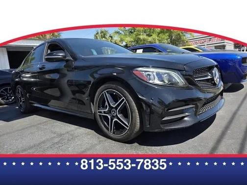 BLACK 2021 Mercedes-Benz C-Class C 300 4MATIC