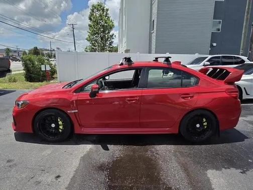 Pure Red 2018 Subaru WRX STI Base