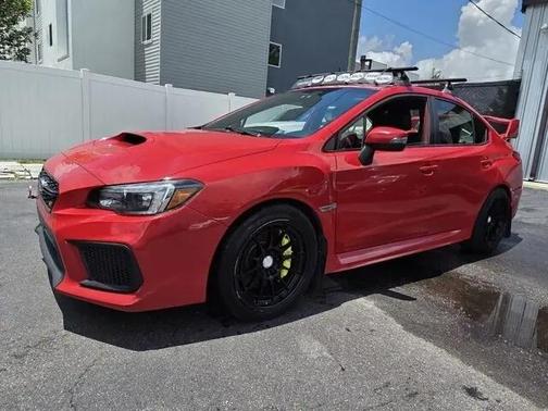 Pure Red 2018 Subaru WRX STI Base