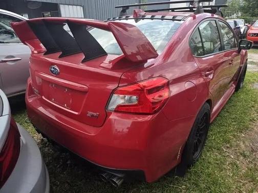 Pure Red 2018 Subaru WRX STI Base