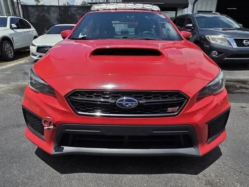 Pure Red 2018 Subaru WRX STI Base