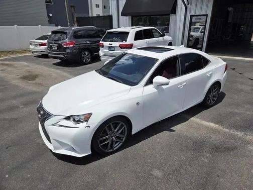 WHITE 2016 Lexus IS 200t F Sport
