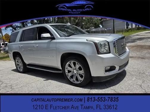 Quicksilver Metallic 2017 GMC Yukon SLT