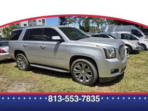 Quicksilver Metallic 2017 GMC Yukon SLT