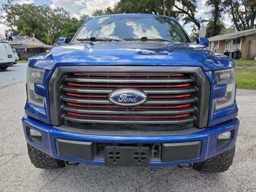 BLUE 2017 Ford F-150 Lariat