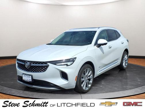 White Frost Tricoat 2023 Buick Envision Avenir AWD